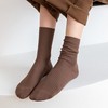 ACCFOD Cute Crew Socks Casual Athletic Aesthetic Socks Neutral Cotton