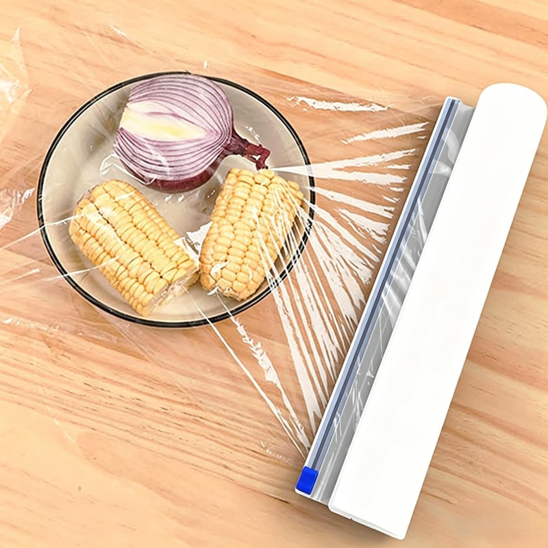 Wrap Film Cutter Wrap Holder for 33cm 3 Blue +