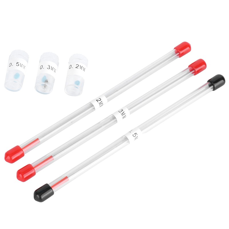 Airbrush Needles Replacement Parts with 0.2/0.3/0.5mm Nozzle for Airbrush Spray