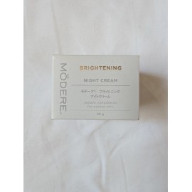 Modere Brightening Night Cream 30g NEW and Sealed READ DESCRIPTION!