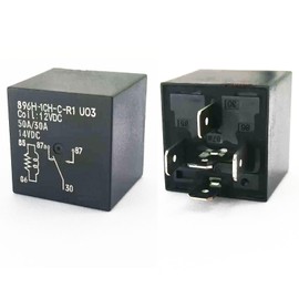 GROBARPART 2 pcs 896H-1CH-C-R1-U03, 5 Pins Plug-in 12VDC 50A 12V Automotive Relay 896H-1CH-C-R1 U03