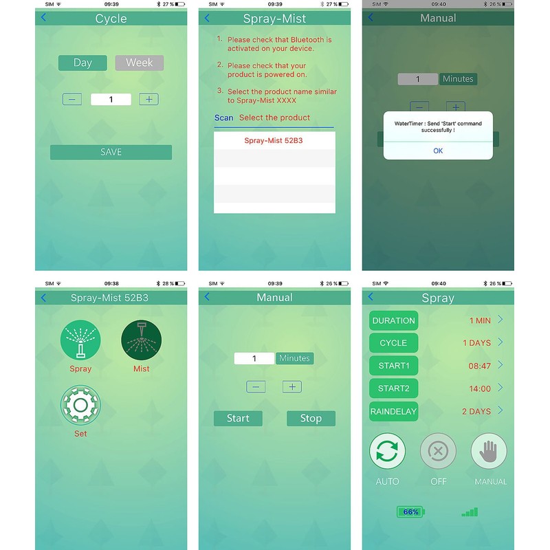 Royal Gardineer Bluetooth Garden Hose Irrigation Computer With Bluetooth, App-Controlled