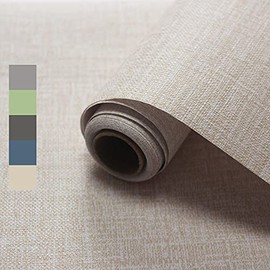 WADILE Peel and Stick Wallpaper 15.7in x 78.7in, Removable Contact Paper for Cabinets/Countertops Waterproof, Wall Paper Pull and Stick for Bedroom, Stick on Wallpaper Textured Self Adhesive