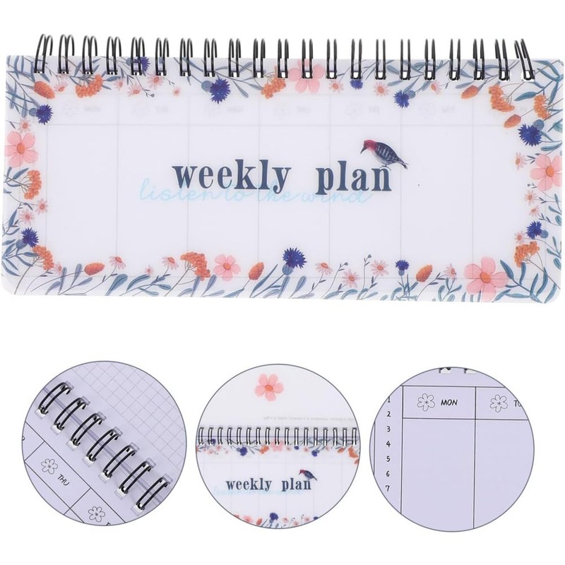 Weekly Notepad, Weekly Planner, Daily Planner, Task Management Notebook, Serving