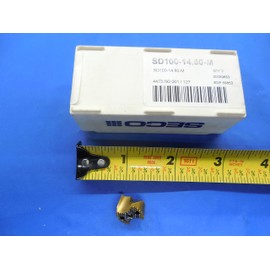 1PC New SECO SD100-14.80-M TiN Coated Carbide Drill TIP Insert INDEXABLE Tool