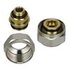 17mm Eurocone Pipe Connectors for Underfloor Heating Manifolds (Pack of
