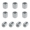 10pcs Threaded Nuts Insert Nuts Thread Reducer Nuts Stainless Steel