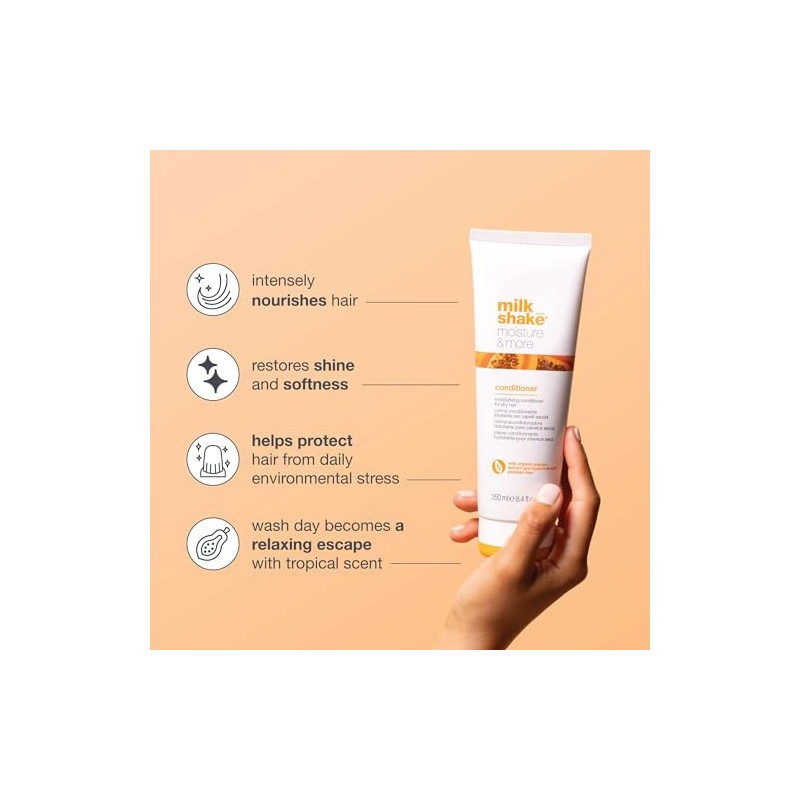 milk_shake | Moisture & More Conditioner 250 ml, Moisturising Conditioning