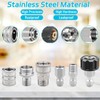 10 Pack Pressure Washer Adapter Set Quick Release Connect Fitting