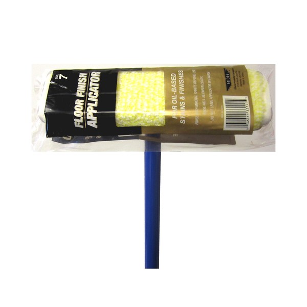 Ettore 33107 Oil-Based Floor Finish Applicator with Pole, 7-Inch