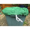 Recycling Bin Cover, Pack of 3, Green, Waterproof Protection for