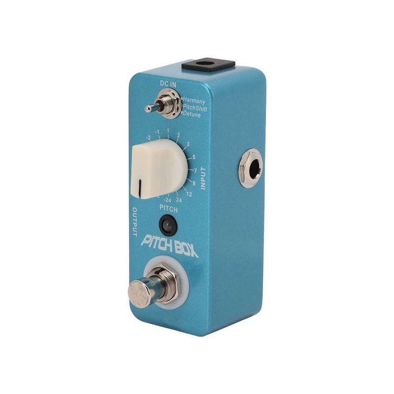 Guitar Pitch Shifts Pedal Metal Blue Reverb Effect Pedals with