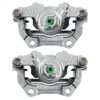 AutoShack Rear Brake Calipers Set of Assembly with Bracket Replacement