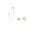 COACH Womens Pearl Cuff Earring Set