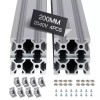 4pcs 200mm 2040 V-슬롯 압출 알루미늄 프로파일 3D 프린터 프레임용