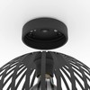EGLO Ceiling light fixture Mogano 3, flush-mount ceiling lamp in