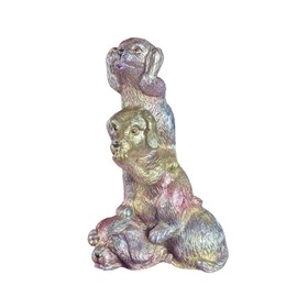 Hear No Evil Happy Dog Totem | Handmade Artistic Moisturizing Soap | Nourishing Body Soap | Moisturizing Face Soap |