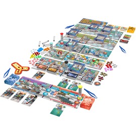 Artipia Games Artipiagames Rush M.D Cooperative Board Game, Worker Placement, Strategy, Dexerity, Ages 14+, 1-4 Players, 30-45 Mins