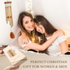 GoMelley Christian Gifts for Women Men, Bible Verse Wind Chimes