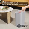 N. NETDOT 3 Pack 10L / 2.6 Gallon Small Trash