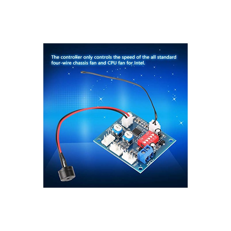 Controlador PWM De Velocidad Y Temperatura Para Ventilador De Enfriamiento