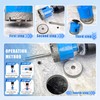 Diamond Hole Saw Kit with Pilot Bit, ZNXIMER Tile Hole