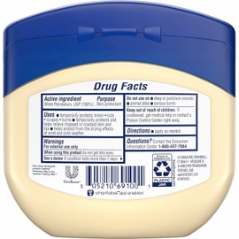 Vaseline Petroleum Jelly Value-Size 2-Pack – Dermatologist Recommended Skin Protectant, Healing Ointment for Beauty & Personal Care, 13 Oz Ea