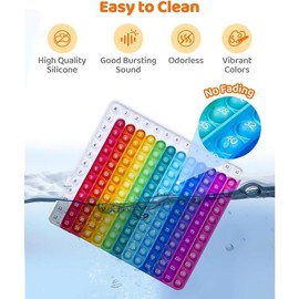 Multiplication chart pops up, toy schedule, suitable for boys and girls to learn toys, relieve stress - Edition: 1-100 Number Table