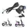 E‑Bike Thumb Throttle LCD Display Digital Battery Voltage Power Switch