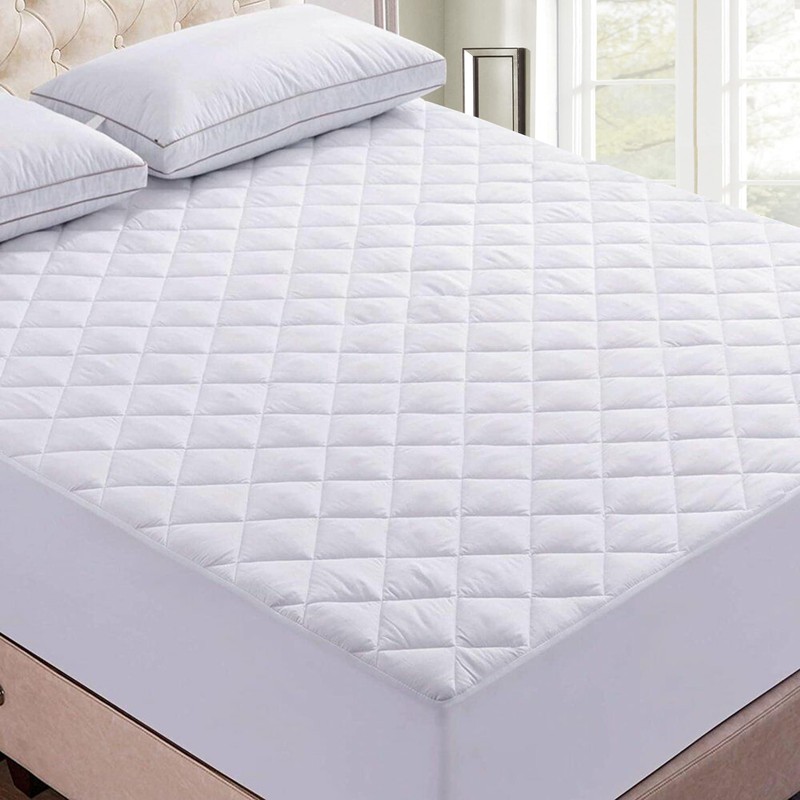 H22 Quilted Mattress Protector Extra Deep Hypoallergenic Super Soft Fitted