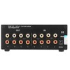HiFi Sound Switcher 4 in 4 Out Dual Channel Gold