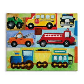 Stupell Industries Transportation Collage Canvas Wall Art, 36 x 48, Design by Artist nJoyArt