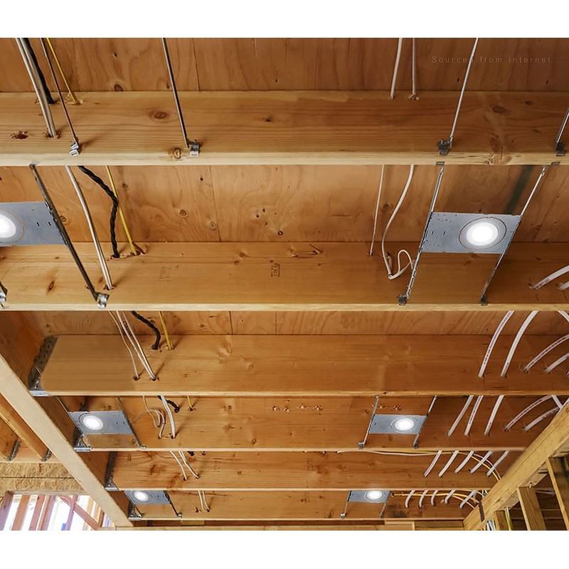 TORCHSTAR New Construction Mounting Plate, 3/4/6 Inch LED Recessed Lighting