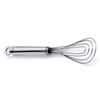 Norpro 9-Inch Krona Stainless Steel Flat Whisk, Silver