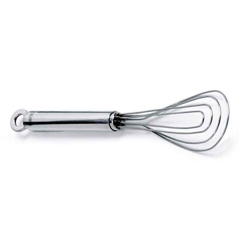 Norpro 9-Inch Krona Stainless Steel Flat Whisk, Silver