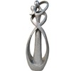 PIGPIGFLY Couple Hugging Statue, Decorative Figures, Modern Abstract Art Sculptures,