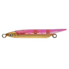 TackleHouse, Shores Streamer, Minnow, 1.3 inches (32 mm), 0.06 oz (1.8 g), Gold Pink #13 SST1.8 Lure