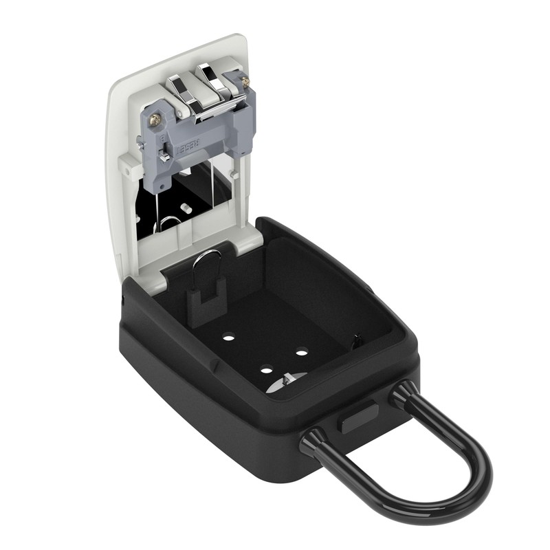 Portable Key Lock Box, Upgrade Clearly Visible Numbers, Lock Box