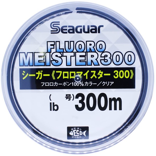 Kureha Seaguar Fluoromeister 300 16lb (No. 4), 328.1 yd (300 m), Clear
