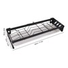 Kitchen Wall Mounted Tableware Holder Drain No Punching Drainage Flatware