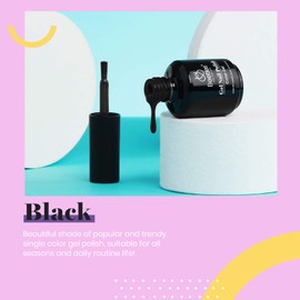 Beetles Gel Nail Polish, 1Pcs 15ml Electric Punk Summer Gel Polish Soak Off U v LED Gel Nail Art DIY Gel Nail Manicure for Girls Women