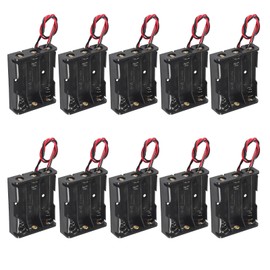 hrsyyl 10pcs AA Battery Holder 3x1.5V AA Battery Holder 3 AA Battery Holder with Wires