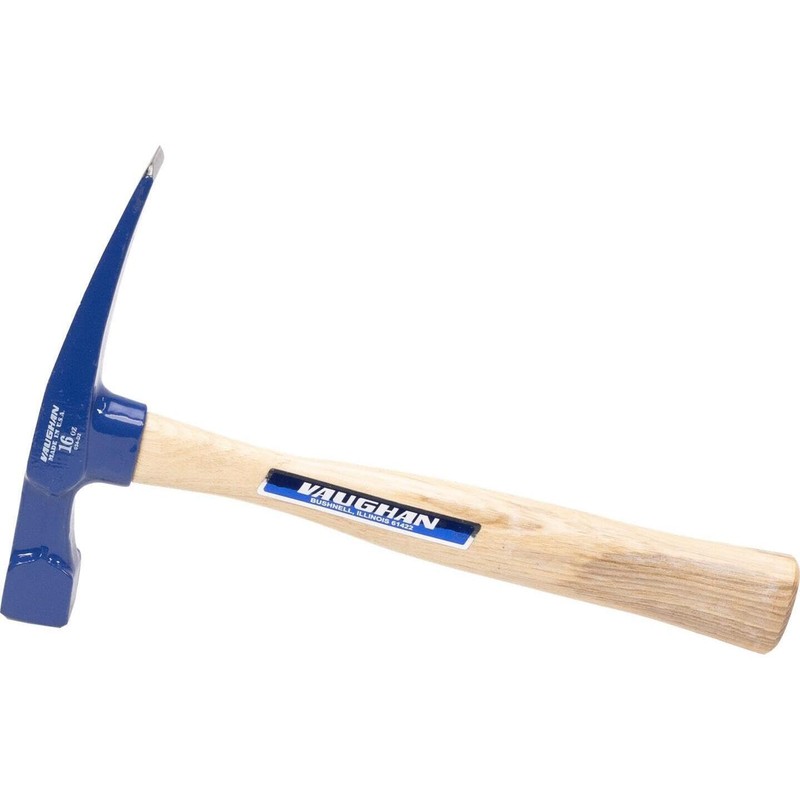 Vaughan 177-14 16-oz Bricklayers Hammer w/Carbide Chisel End with 11"