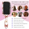 GABraden Paddle Detangler Hair Brush,Soft Bristles for Effortless Tangle Removal,Minimal