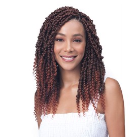 Boobi Boss Crochet Braids Nu Locs 2X Spring Twist 14" (1-pack, T4/3027)