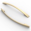 FURNIWARE Pack of 10 Cabinet Pulls, Zinc Alloy Drawer Pulls,