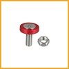 Partuto 20 Pcs Car Motorcycle Red M6 Fender Bumper Washer