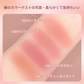 FOMIX Cheek Pom Pom Mineral Cheek High Gloss Contour 5g -05# Milk Tea Naked