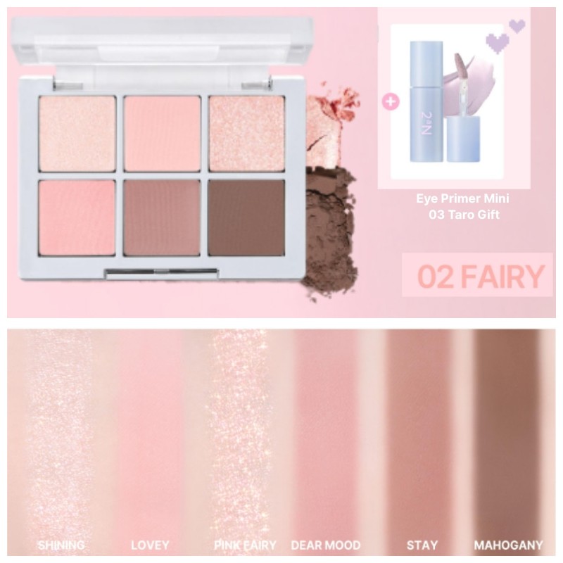 2AN Better Me Eye Palette 4.5g/Special Set 2items, Shade:09 Dream