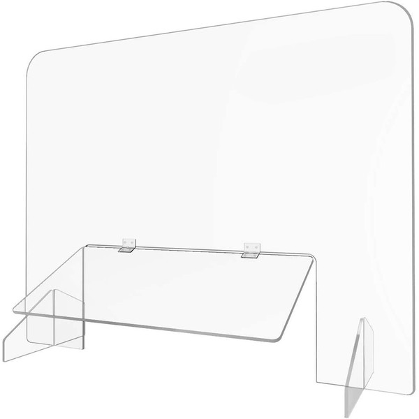 Highest Ranked Sneeze Guard with Hinged Door Flap for Extra